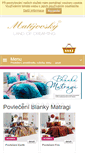 Mobile Screenshot of matejovsky-povleceni.cz